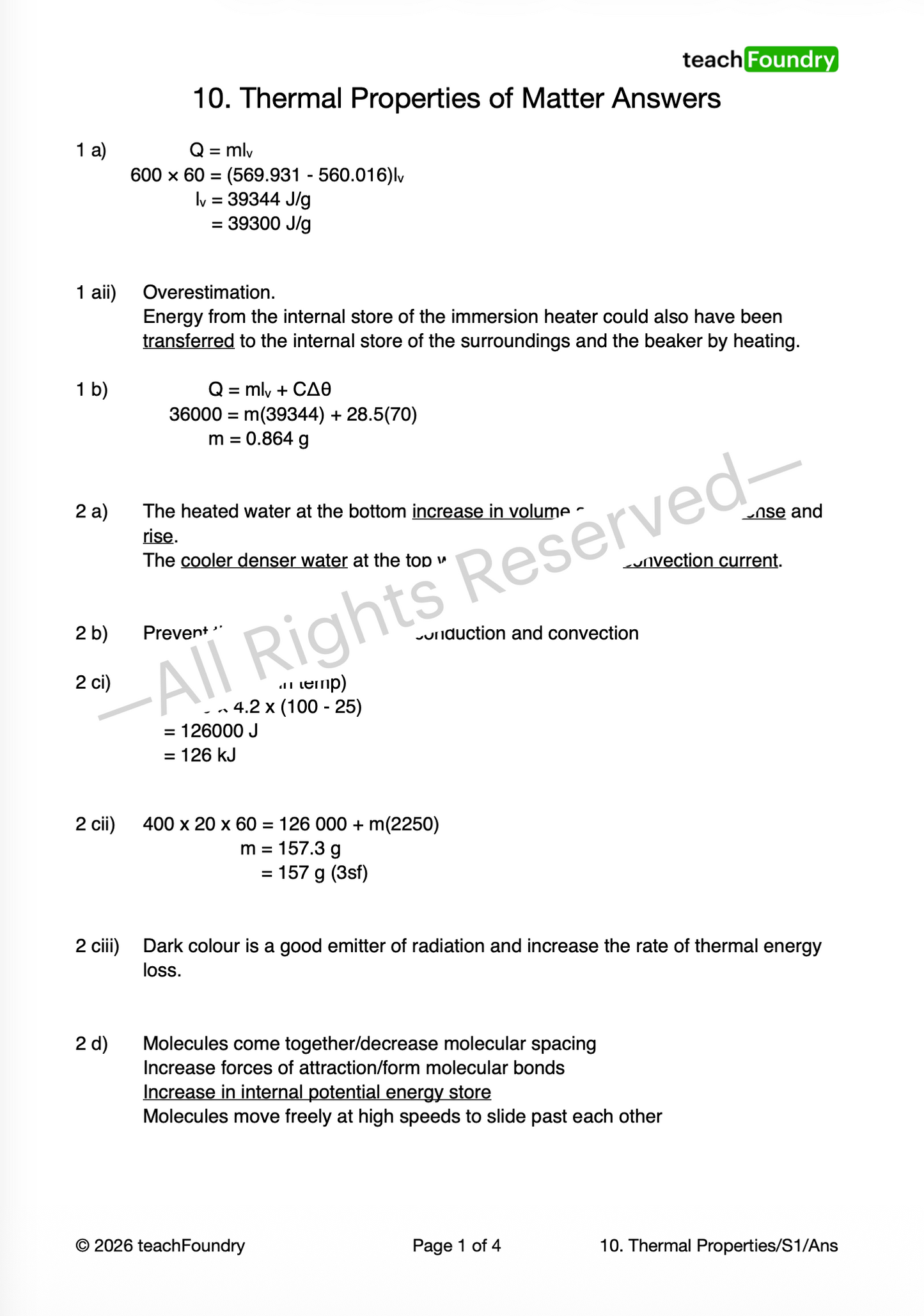 10. Thermal Properties of Matter