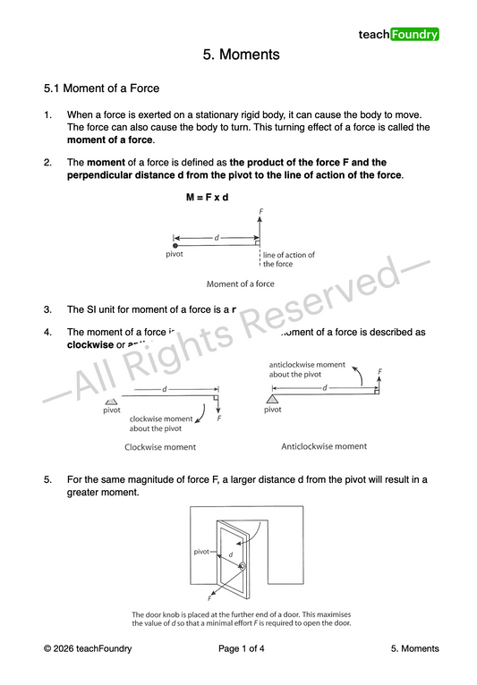 Physics Complete Revision Notes Bundle