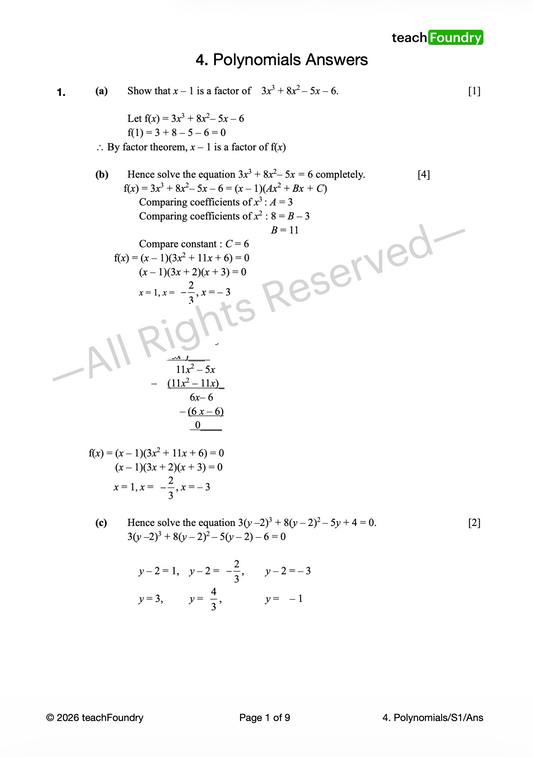 4. Polynomials