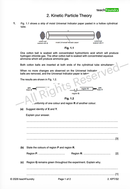 2. Kinetic Particle Theory