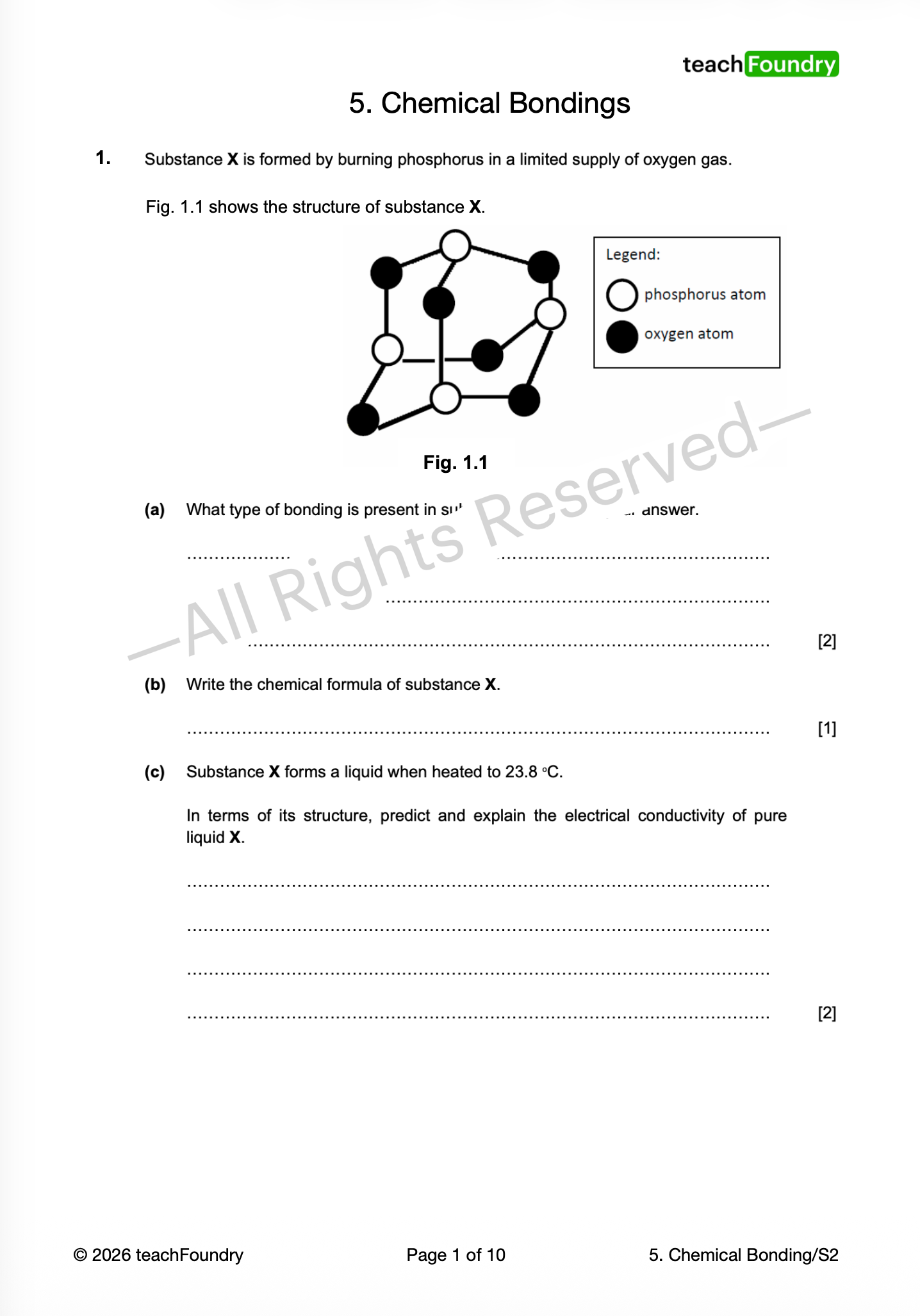 5. Chemical Bonding