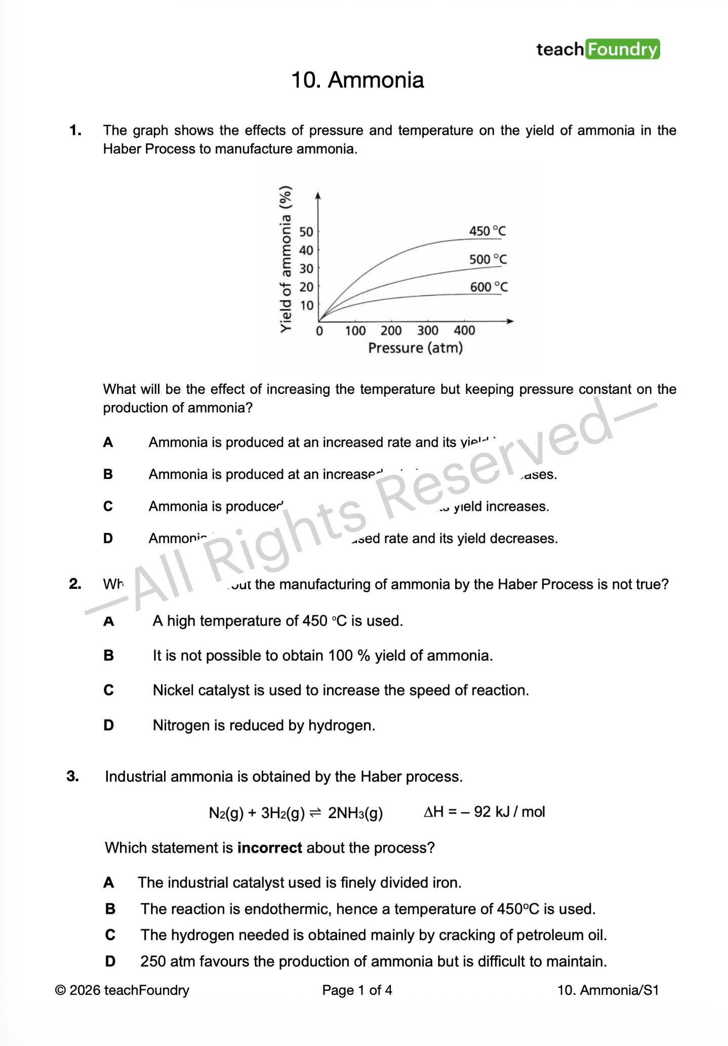 10. Ammonia