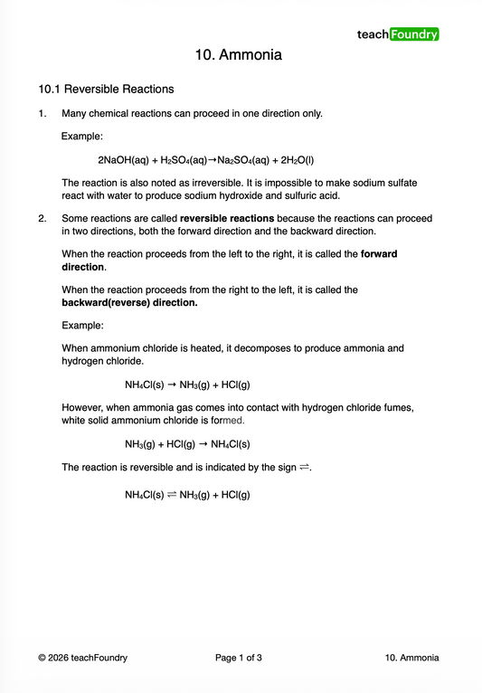 10. Ammonia