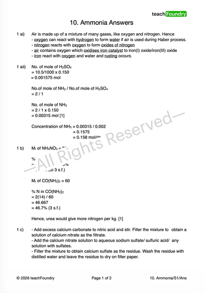 10. Ammonia