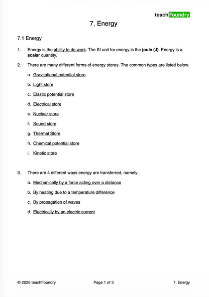 7. Energy