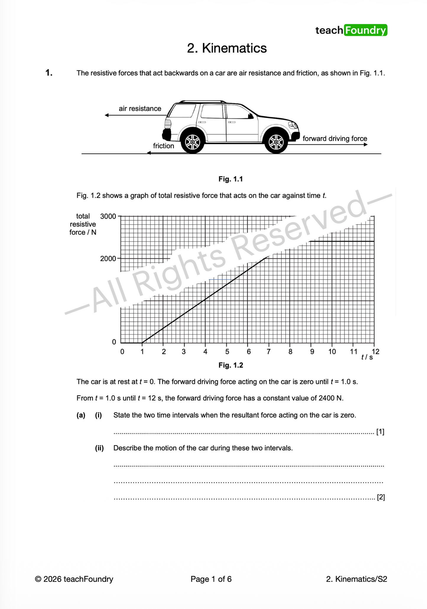 Physics Complete Revision Notes & Worksheets Bundle