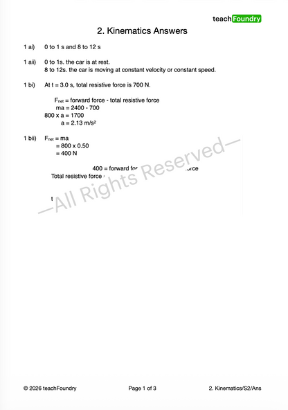 2. Kinematics