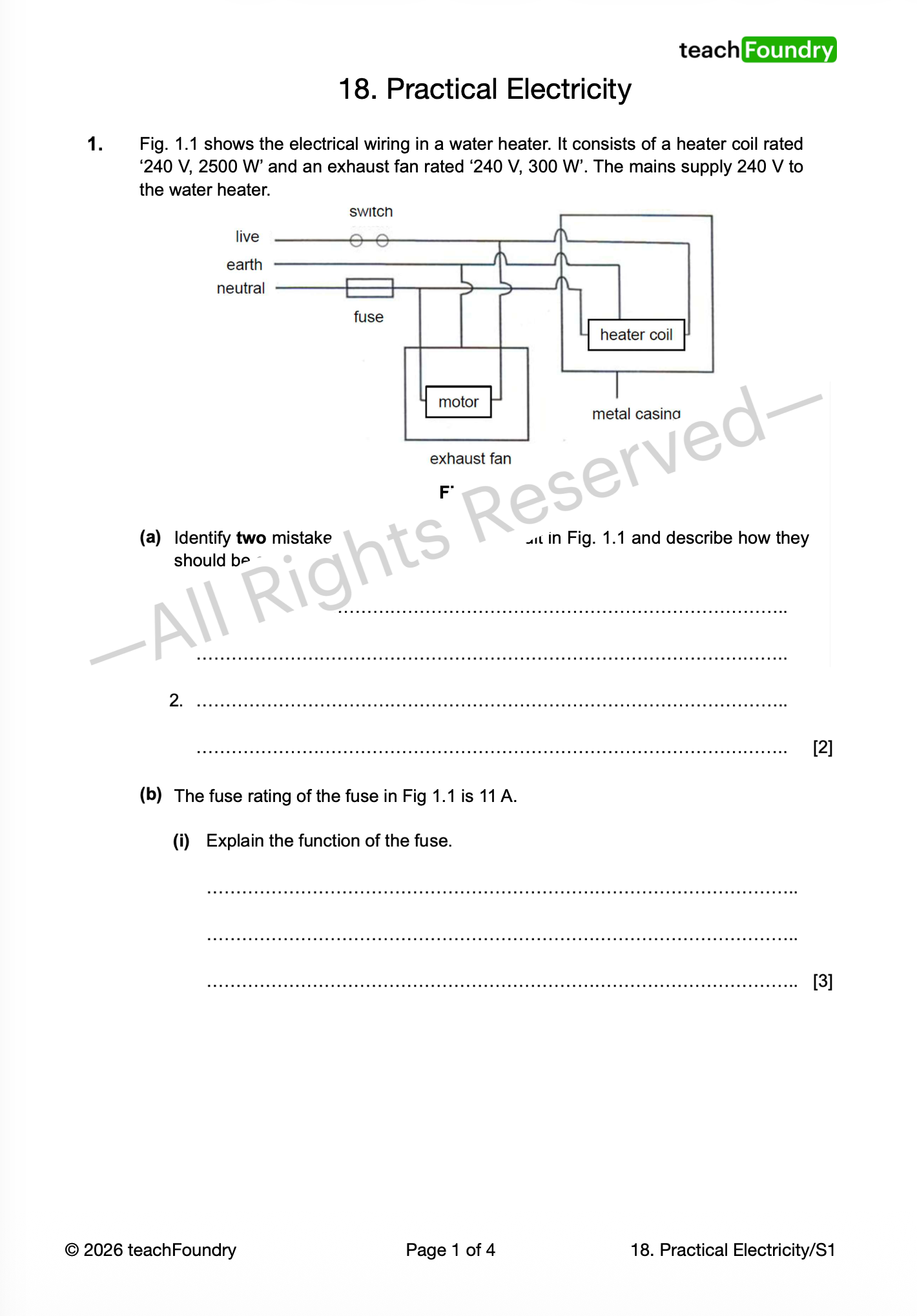18. Practical Electricity