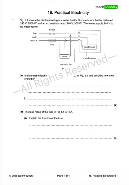 18. Practical Electricity