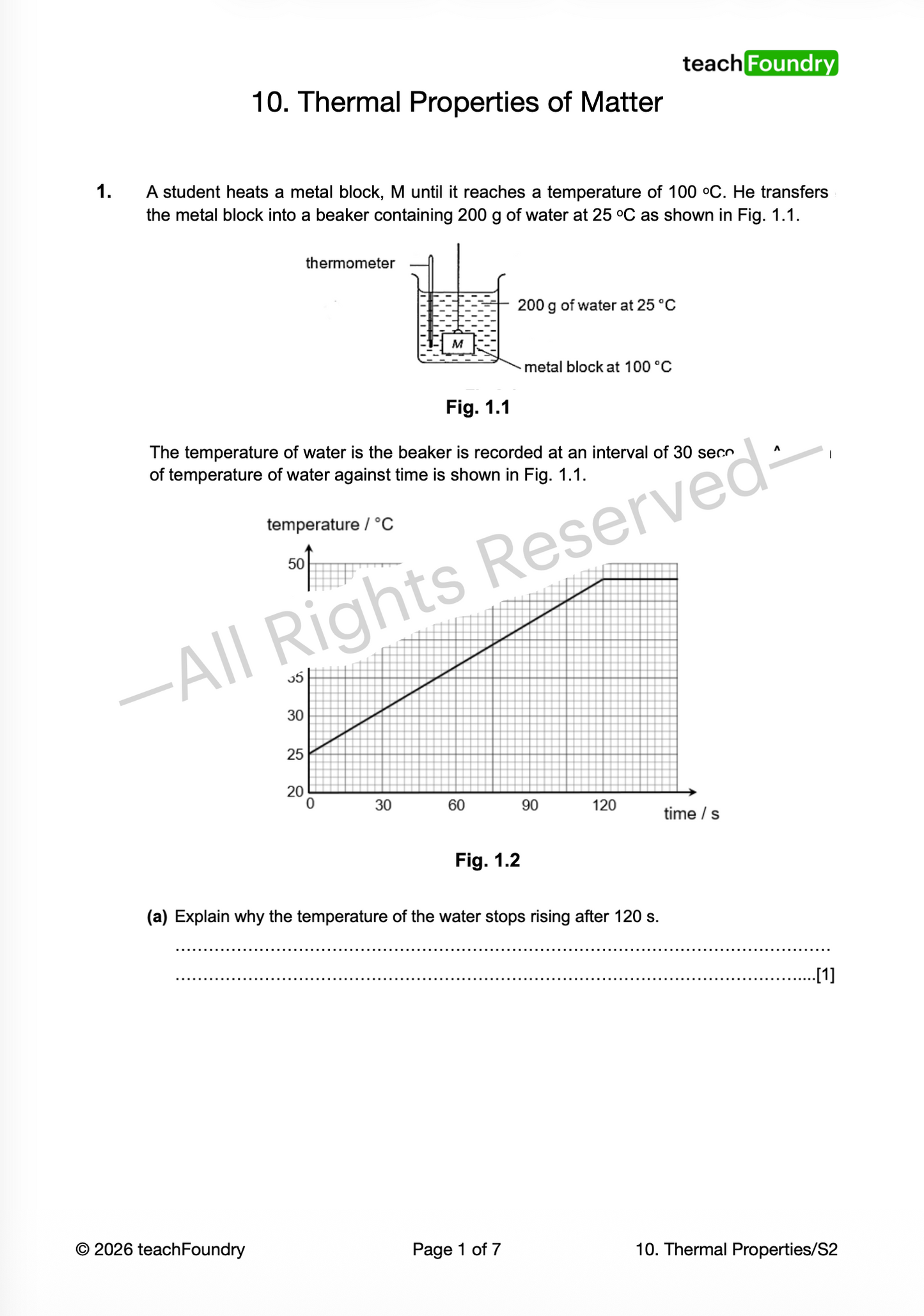10. Thermal Properties of Matter