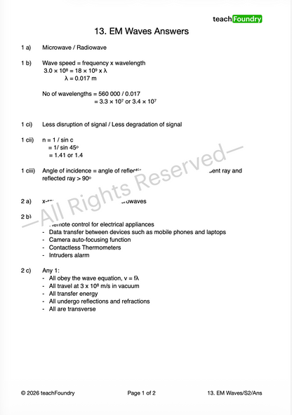 13. Electromagnetic Waves