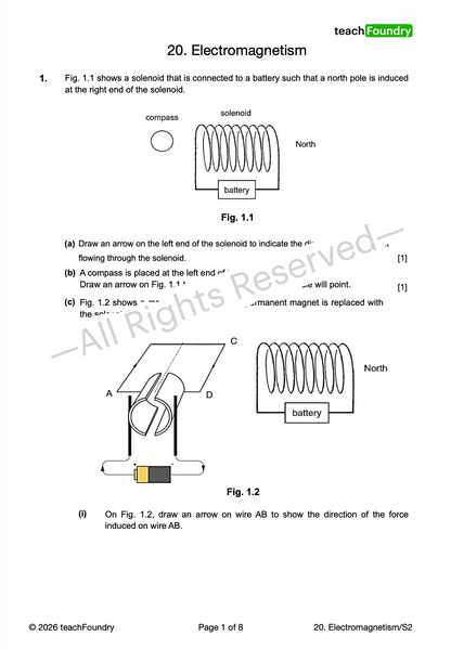 20. Electromagnetism