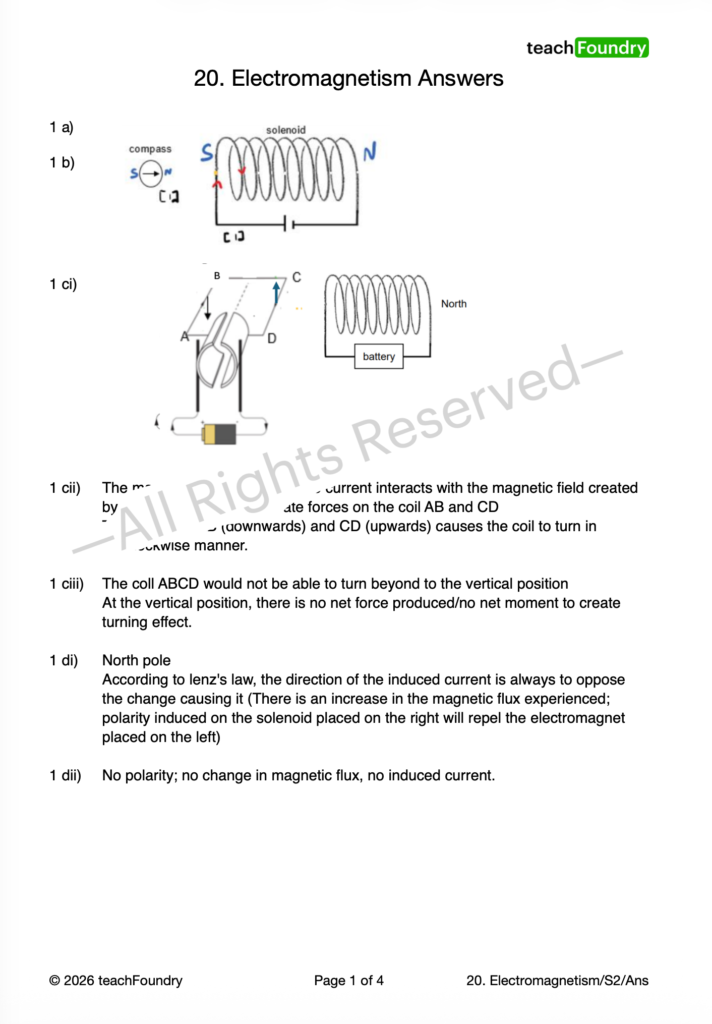 20. Electromagnetism