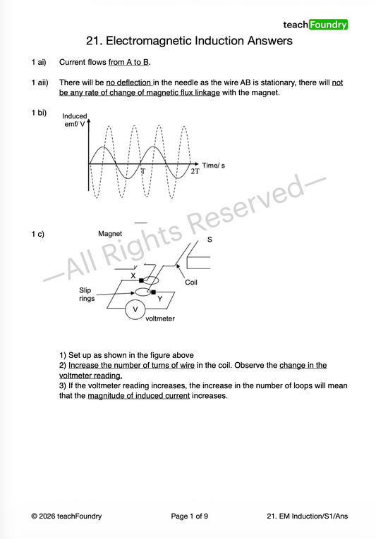 21. Electromagnetic Induction