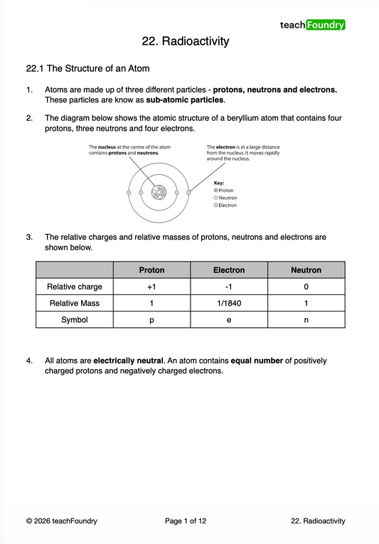 22. Radioacticity