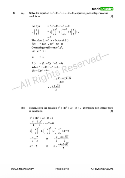4. Polynomials