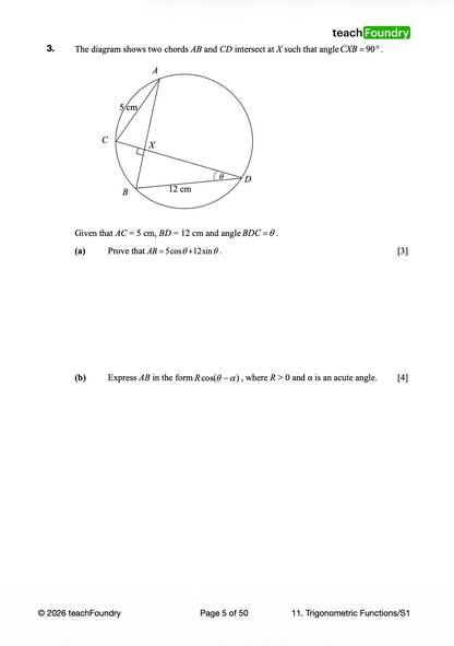 11. Trigonometric Functions