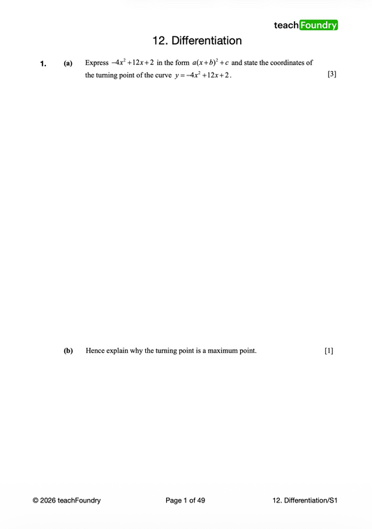 12. Differentiation