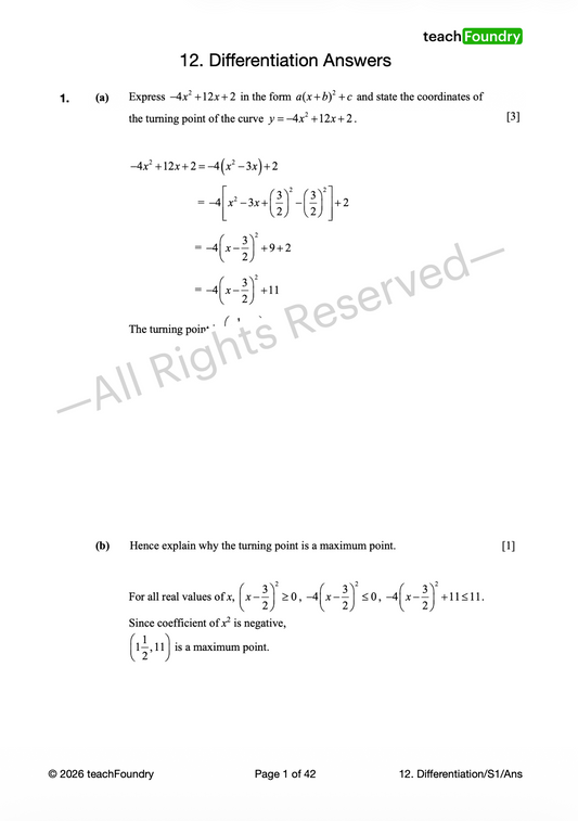 12. Differentiation