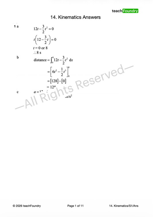 14. Kinematics