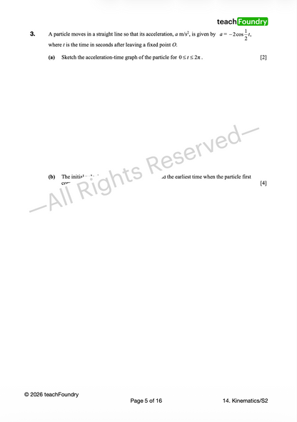 14. Kinematics